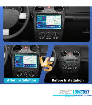 RADIO GPS ANDROID 13 VOLKSWAGEN BEETLE 06-11