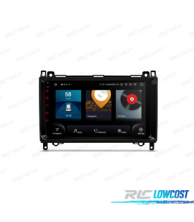 RADIO GPS ANDROID 13 MERCEDES-BENZ W639 9" QUALCOMM SNAPDRAGON 665