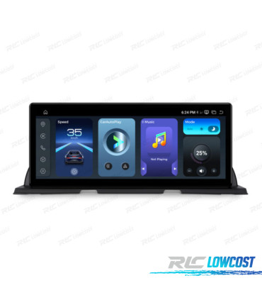 RADIO GPS ANDROID 14 BMW SÉRIE 6 F06 / F12 / F13 NBT 12,3" 8 GB + 256 GB