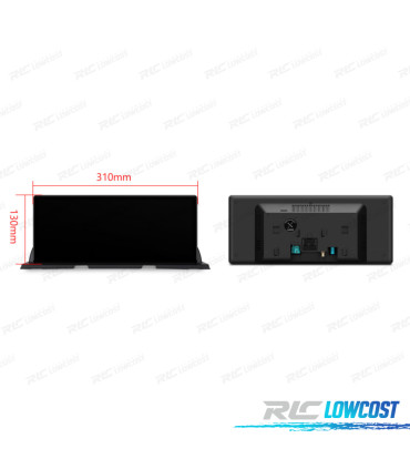RADIO GPS ANDROID 14 BMW SÉRIE 6 F06 / F12 / F13 NBT 12,3" 8 GB + 256 GB