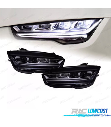 PHARES AUDI A7 FACELIFT 16-18 CLIGNOTANTS LED DYNAMIQUES