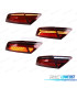 FEUX ARRIÈRE AUDI A7 4G 10-17 LOOK RS7 LED ROUGE FUMÉ