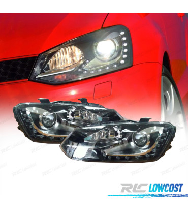 PHARES VOLKSWAGEN POLO 6R 6C 09-17 LOOK GTI