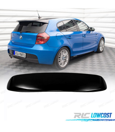 AILERON BMW E87 LOOK AERO NOIR BRILLANT