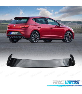 AILERON SPOILER DE TOIT SEAT LEON MK3 5P 13-20 NOIR BRILLANT