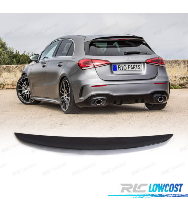 AILERON DE TOIT MERCEDES CLASSE A W177 18-22 LOOK AMG A45 NOIR BRILLANT