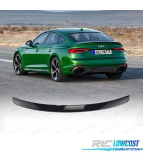 AILERON BECQUET LAME COFFRE AUDI A5 SPORTBACK 16-21 NOIR BRILLANT