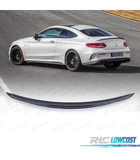AILERON BECQUET LAME COFFRE MERCEDES CLASE C COUPE C205 14-18 AMG NOIR BRILLANT