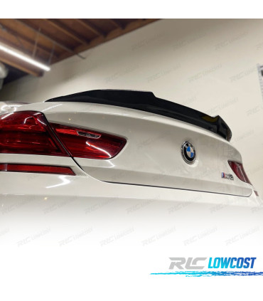 AILERON SPOILER BMW F13 COUPE NOIR BRILLANT