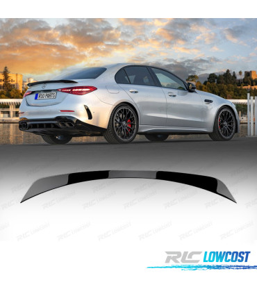 AILERON MERCEDES CLASSE C W206 21- LOOK AMG C63 NOIR BRILLANT