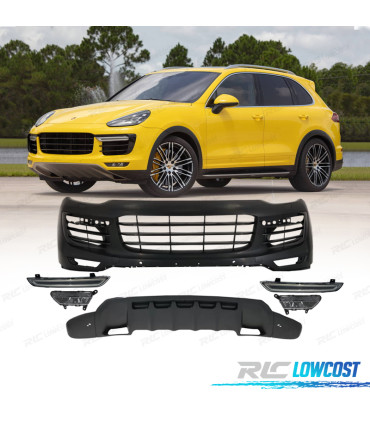 PARE-CHOCS AVANT PORSCHE CAYENNE 958 14-17 LOOK TURBO