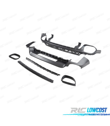 PARE-CHOCS ARRIÈRE PORSCHE CAYENNE 958 14-17 LOOK TURBO