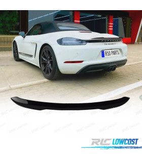 AILERON PORSCHE CAYMAN 718 BOXSTER 17- NOIR BRILLANT