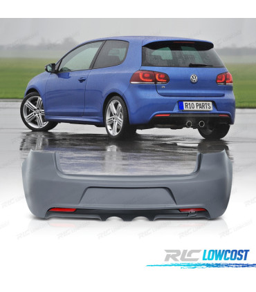 PARE CHOCS ARRIÈRE VOLKSWAGEN VW GOLF 6 08-12 LOOK R20