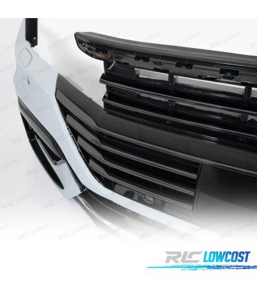 PARE-CHOCS AVANT VOLKSWAGEN VW ARTEON 17-20 LOOK R-LINE PDC NOIR