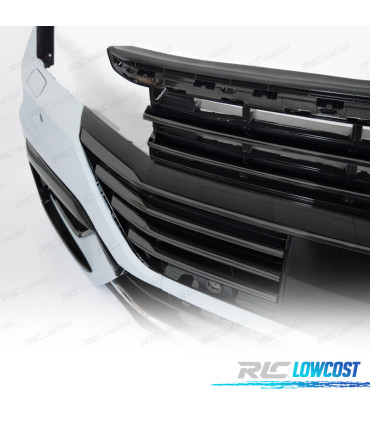 PARE-CHOCS AVANT VOLKSWAGEN VW ARTEON 17-20 LOOK R-LINE PDC NOIR