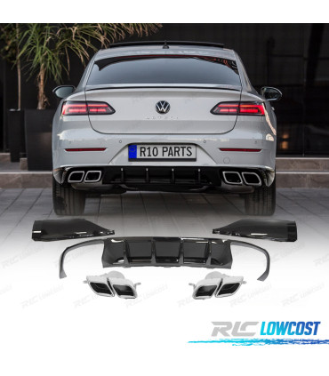 DIFFUSEUR VOLKSWAGEN ARTEON 20-24 LOOK R NOIR BRILLANT