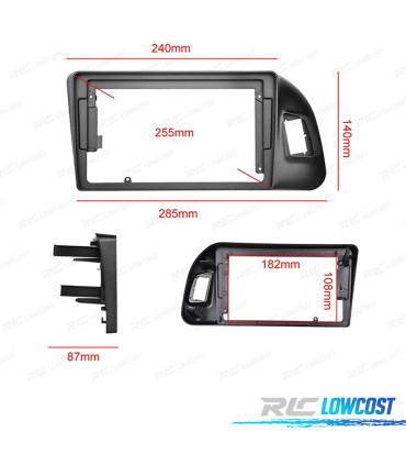 RADIO GPS 9'' ANDROID 13 AUDI Q5 10-18 2 DIN 4GB+64GB