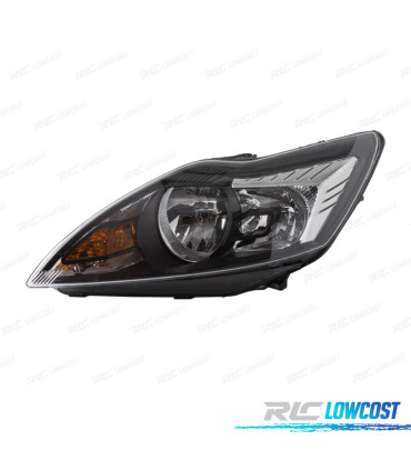 PHARE GAUCHE XENON FORD FOCUS III 08-10 FOND NOIR