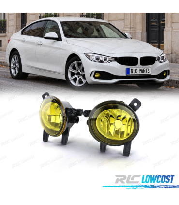 FEUX ANTI-BROUILLARD BMW F20 F21 F30 F31 F32 F33 F34 JAUNES