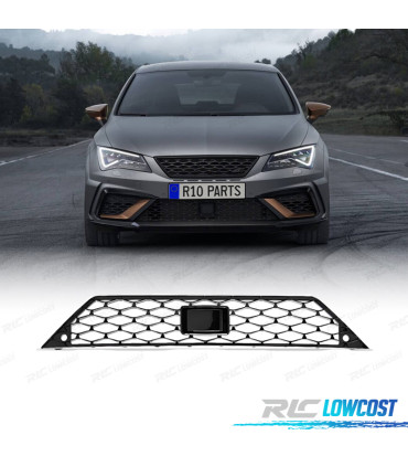 GRILLE INFÉRIEURE SEAT LEON CUPRA R 17-20 NOIR BRILLANT