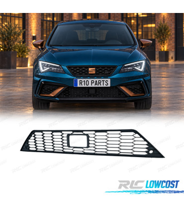 GRILLE INFERIEURE SEAT LEON CUPRA R 17-20 NOIR MAT
