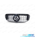 GRILLE MERCEDES GLS X167 20- LOOK GT NOIR BRILLANT CHROME