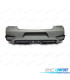 PARE-CHOCS ARRIÈRE VOLKSWAGEN VW POLO 6R 6C 09-17 LOOK R400