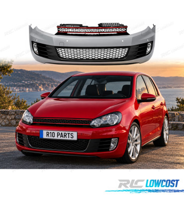 PARE-CHOCS AVANT VOLKSWAGEN VW GOLF 6 HATCHBACK LOOK GTI PDC