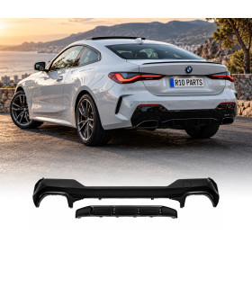 DIFFUSEUR BMW G22 G23 20-24 LOOK M 440i NOIR BRILLANT