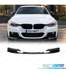 LIP SPOILER BMW F30 F31 LOOK M PERFORMANCE NOIR BRILLANT