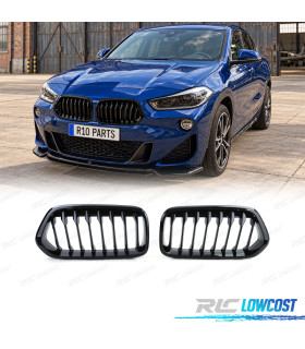 GRILLES BMW F39 18-23 LOOK M NOIR BRILLANT