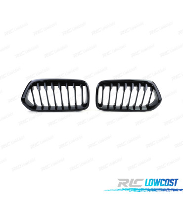 GRILLES BMW F39 18-23 LOOK M NOIR BRILLANT