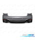 PARE-CHOCS ARRIÈRE AUDI A4 B9 20-24 LOOK RS4 PDC