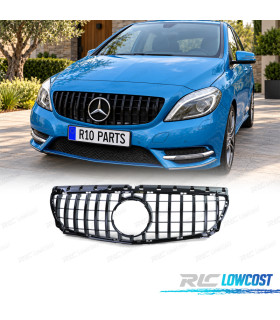 CALANDRE MERCEDES CLASSE B W246 11-14 LOOK GT NOIR BRILLANT