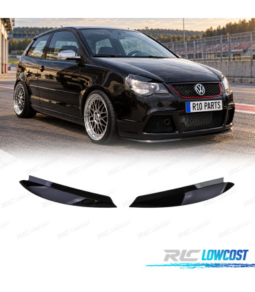CLIPS DE PHARE VOLKSWAGEN VW POLO 9N3 05-09 NOIR BRILLANT
