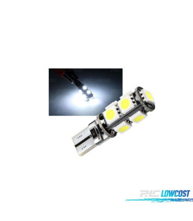 AMPOULE LED T10 FEU DE POSITION CANBUS LEDS 9LED