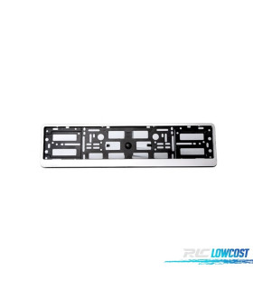 SUPPORT DE PLAQUE D'IMMATRICULATION EN ACIER INOXYDABLE