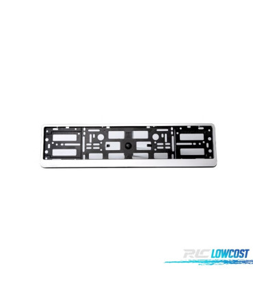 SUPPORT DE PLAQUE D'IMMATRICULATION EN ACIER INOXYDABLE
