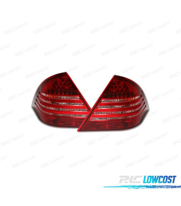 FEUX ARRIÈRE MERCEDES CLASSE E W211 02-06 LED ROUGE