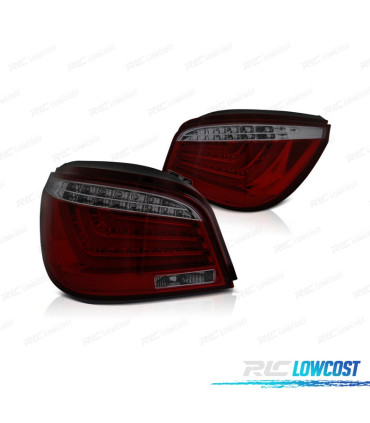 FEUX ARRIÈRE BMW E60 03-07 LED ROUGE FUME
