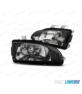 PHARES HONDA CIVIC 91-95 FOND NOIR