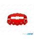 ETRIERS DE FREIN AVANT LOOK BREMBO ROUGE