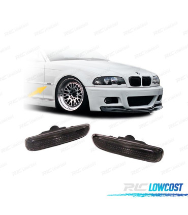 CLIGNOTANTS LATERAUX POUR BMW E46 98-01 FUMÉ