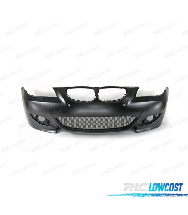 PARE CHOCS FRONTAL BMW E60 E61 03-07 LOOK M5 PDC + LAVE PHARE
