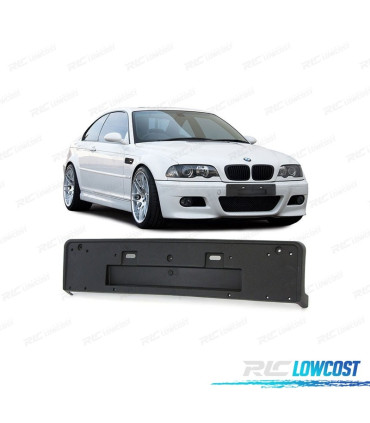 SUPPORT PLAQUE D'IMMATRICULATION BMW E46 LOOK M3 98-05