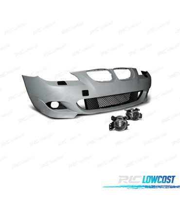 PARE CHOCS FRONTAL BMW E60 E61 LOOK M SRA + ANTIBROUILLARD