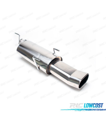 POT D'ÉCHAPPEMENT POUR OPEL VECTRA 1995-2003 INOX DTM