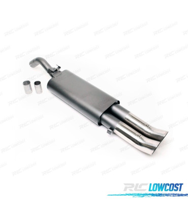 POT D'ÉCHAPPEMENT POUR VOLKSWAGEN VW GOLF II 1983-1991 x2 DTM