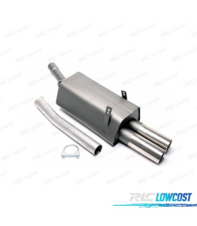 POT D'ÉCHAPPEMENT POUR BMW SÉRIE 3 E36 L6 1991-1998 x2 BIS